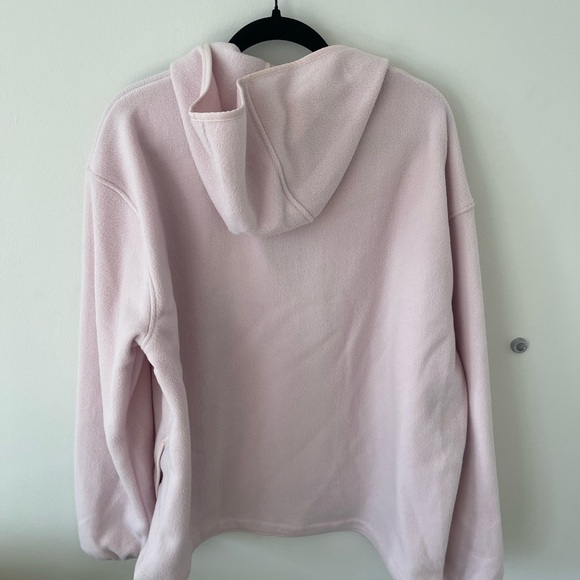 Outdoor Voices Pink Recfleece Snap Up Pullover Hoodie - Picture 5 of 5
